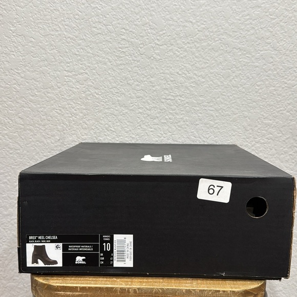 Sorel Brex Leather Chelsea Boots Size 10 - Picture 9 of 10